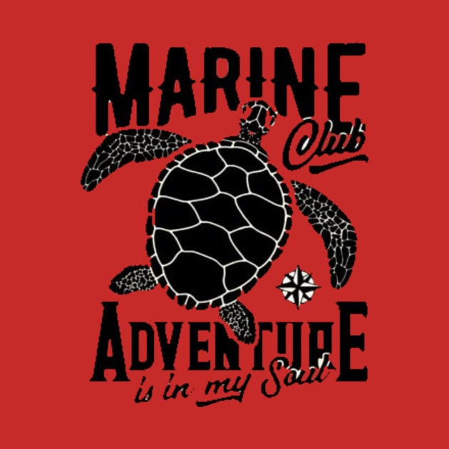 Marine advanture is in my soul by Hanadrawing