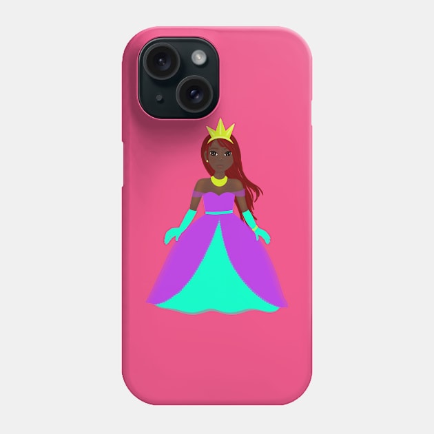 Little Princess Phone Case by Ebony T-shirts