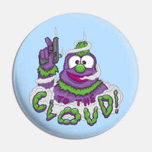 To The Cloud! Pin