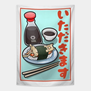 SushiCat Tapestry