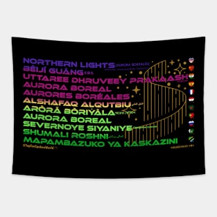 NORTHERN LIGHTS (AURORA BOREALIS): Say ¿Qué? Top Ten Spoken (World) Tapestry