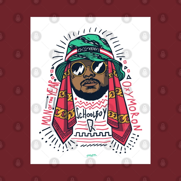 Schoolboy Q by BokkaBoom