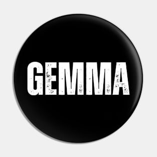 Gemma Name Gift Birthday Holiday Anniversary Pin