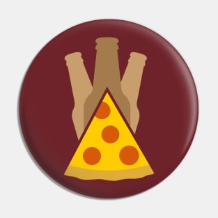 Pizza and Beers Pin