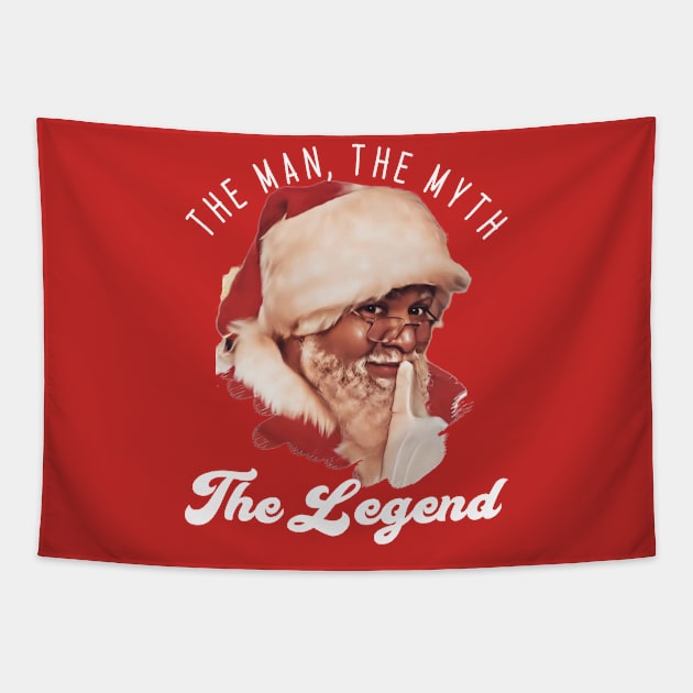 The Man The Myth The Legend Tapestry by North Pole Fashions