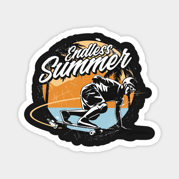 Endless summer Magnet by D3monic