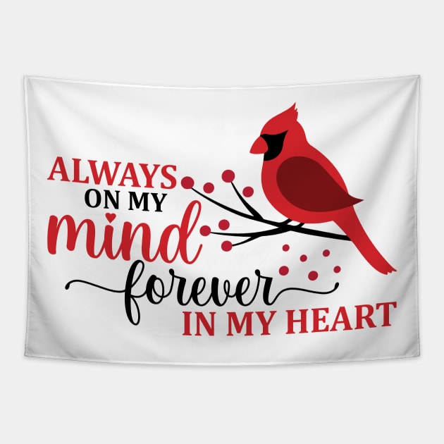 Always on my mind Forever in my heart Tapestry by Misfit04