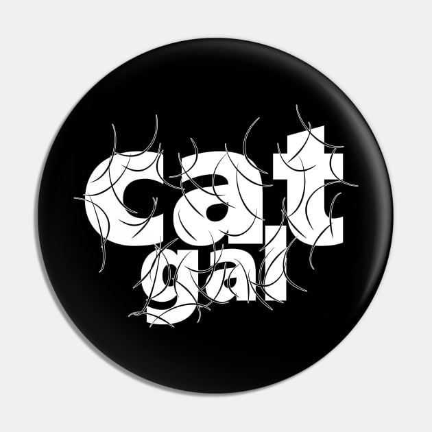 Cat Gal Black Hair Pin by Frame and Bar