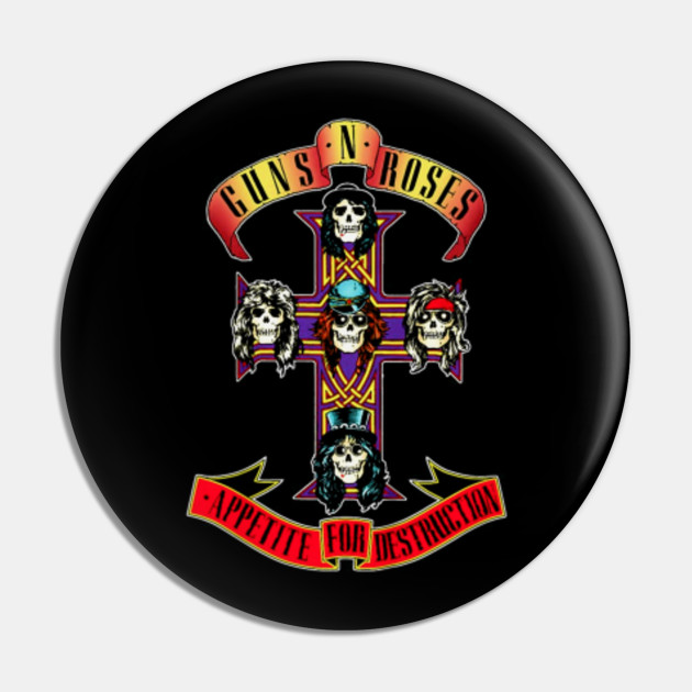 Kids Youth Guns N Roses Official Cross