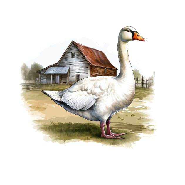 White Goose by zooleisurelife