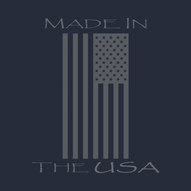 American Flag - Made in the USA T-shirt by MetaModern