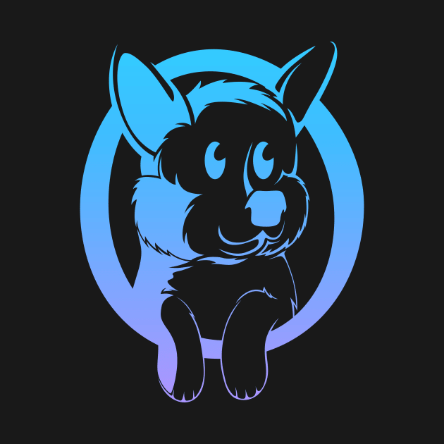 HoP Corgi Logo, dark by Bottled Starlight