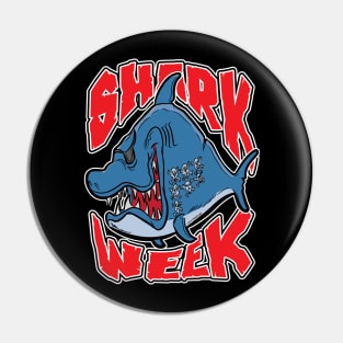 Pirate Shark Week Pin