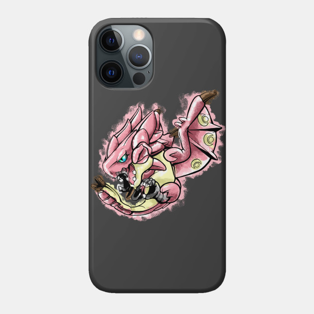 Dreaded Pink Dragon - Monsterhunter - Phone Case