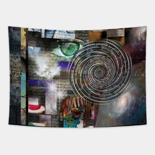 Vortex of Time Tapestry