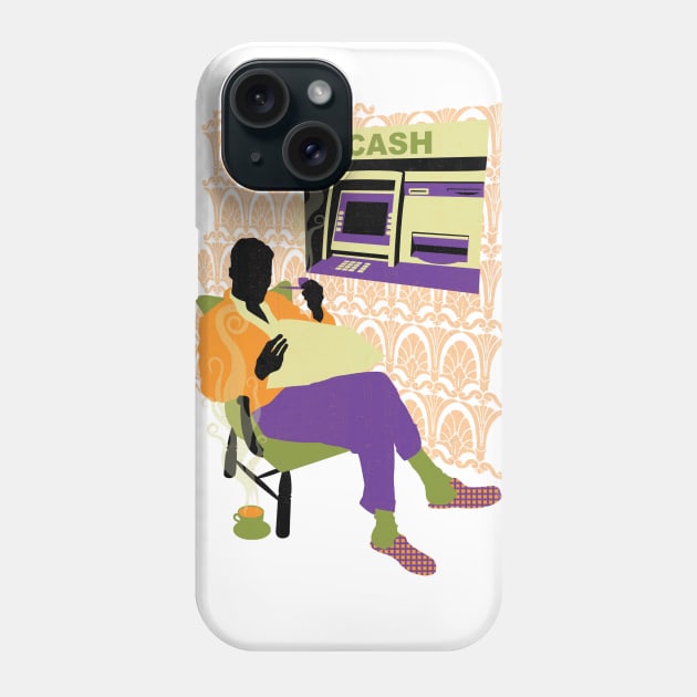 CSMA_money in property2 Phone Case by Neil Webb | Illustrator