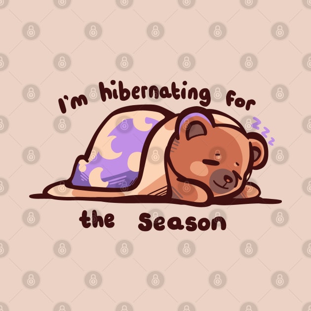 Hibernating for the season by TechraNova