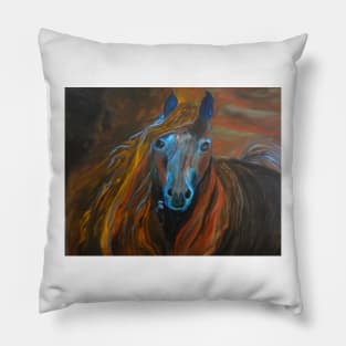 WILD HORSE RIDE Pillow