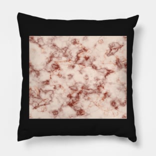 Fire and ice marble Pillow
