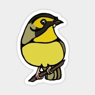 Kentucky Warbler Graphic Magnet