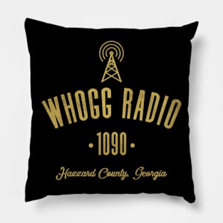 WHOGG Radio Hazzard County Pillow