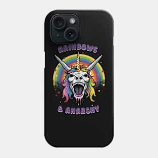 Rainbows and Anarchy Phone Case