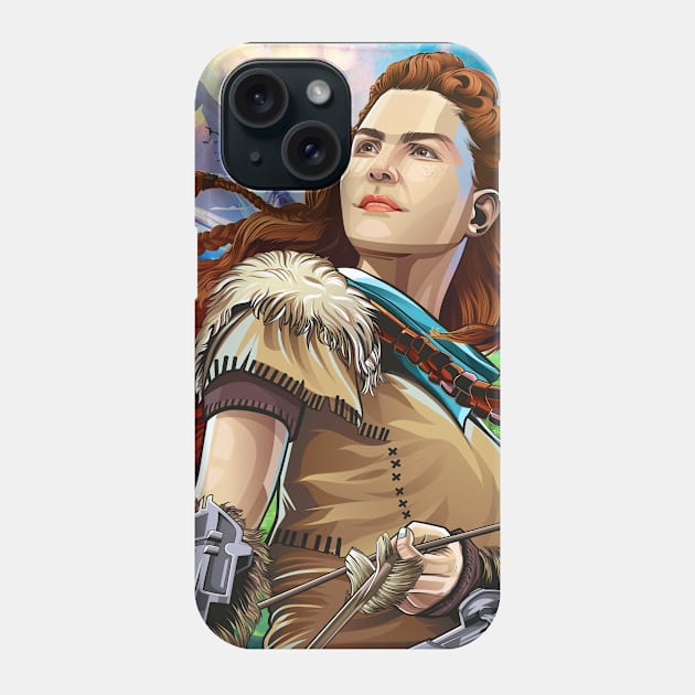 Aloy Horizon Zero Dawn Phone Case by RSN