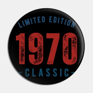 Limited Edition Classic 1970 Pin