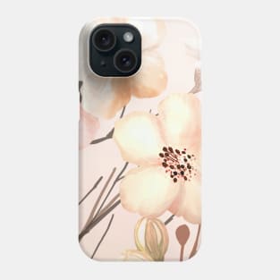 Salman Wheat Floral Art Phone Case