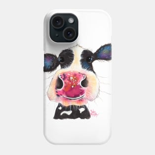 NoSeY CoW ' BuBBLeS ' by SHiRLeY MacARTHuR Phone Case