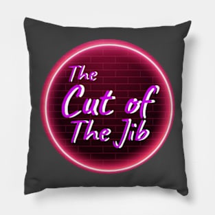 The Cut of the Jib Logo Pillow