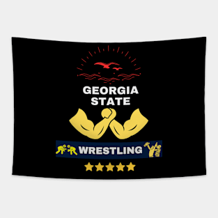 Georgia State wrestling Tapestry