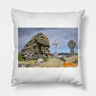 Gaelic Headstone Pillow