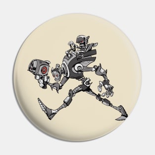 robot hunt Pin