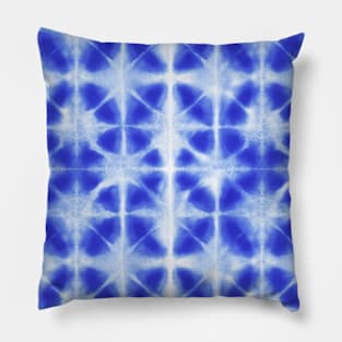 Shibori Itajime Pillow