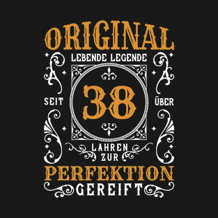 38th birthday vintage quote T-Shirt