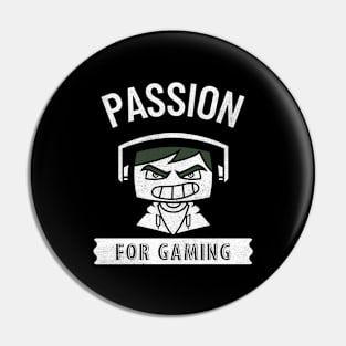 Passion for Gaming Pin