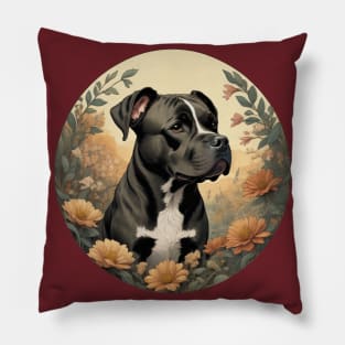 Black And White Bully Pillow