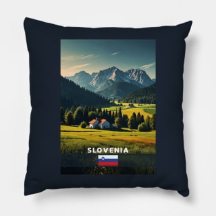 Slovenia Travel Pillow