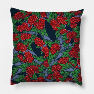 Red Roses Pillow