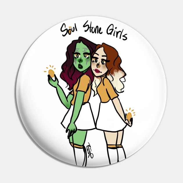 Soul Stone Girls Pin by MershadiesArt