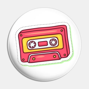 Cassette tape Pin