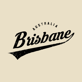 brisbane city vintage sport inspired T-Shirt