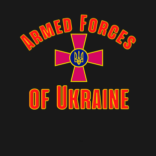 Armed Forces of Ukraine Trident Black Red Classic T-Shirt