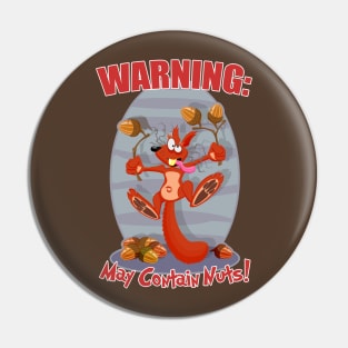 May Contain Nuts Pin