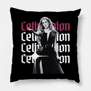 Celine dion x 90s aesthetic Pillow