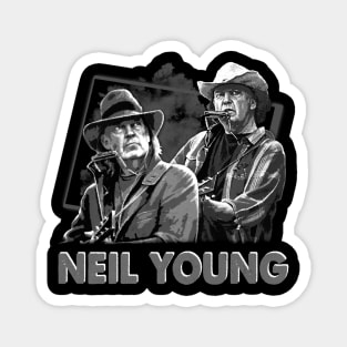 Classic Art Young Country Music Magnet