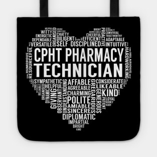 Cpht Pharmacy Technician Heart Tote