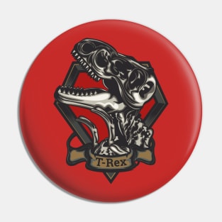 T-Rex Skeleton Pin