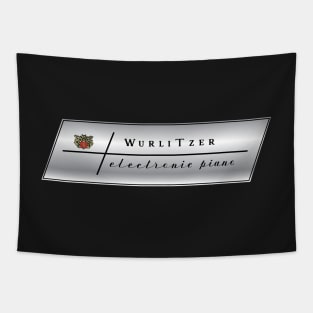 Wurlitzer electric piano logo Tapestry